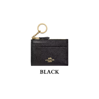Coach Mini Skinny Card Wallet with Custom Pet Portrait